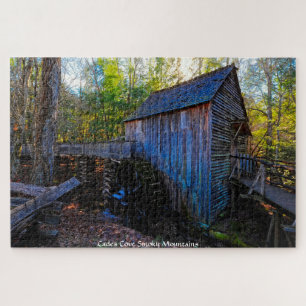 Cades Cove Smoky Mountains. Puzzle