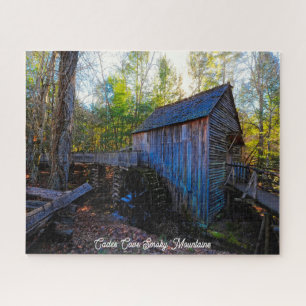 Cades Cove Smoky Mountains. Puzzle