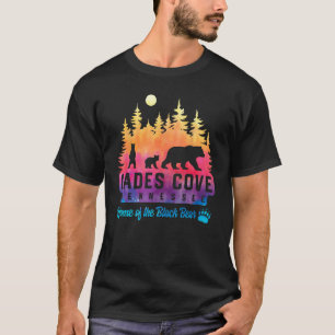 Cades Cove Tennessee Bär Große, rauchige Berge Ti T-Shirt