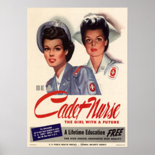 Cadet Nurse Poster