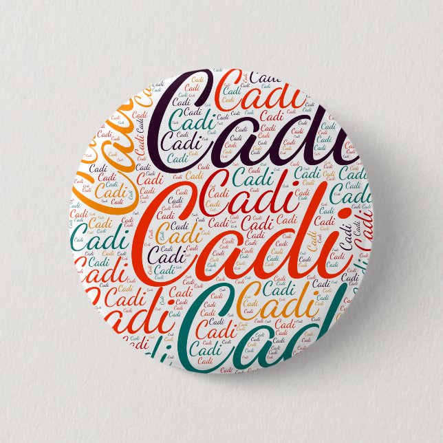 Cadi Button (Vorderseite)
