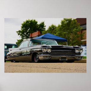 Cadillac 1960 Coupe de Ville Poster