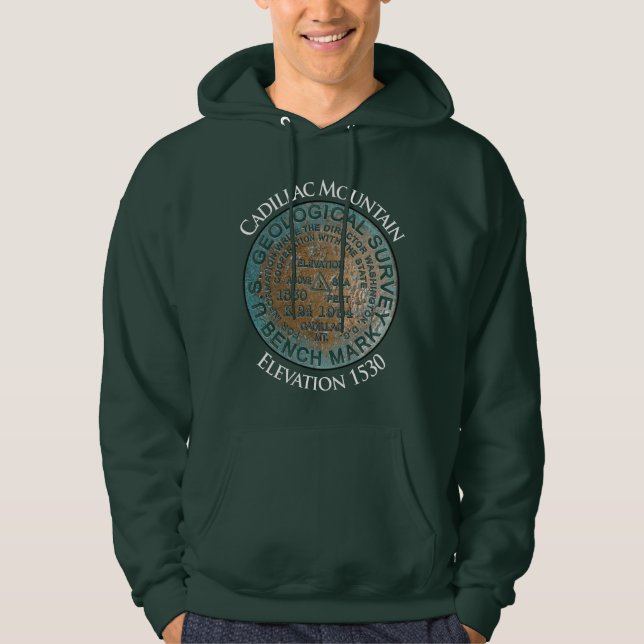 Cadillac Berggipfel Marker Hoodie (Vorderseite)
