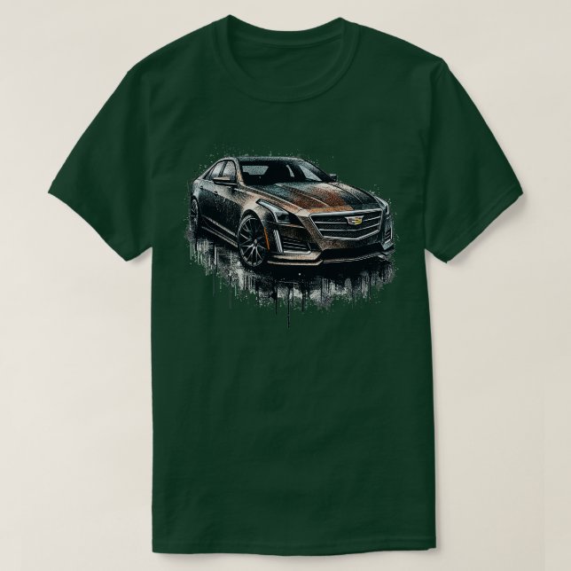 Cadillac CTS 2 T-Shirt (Design vorne)