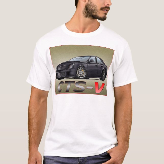 Cadillac CTS_V T-Shirt (Vorderseite)