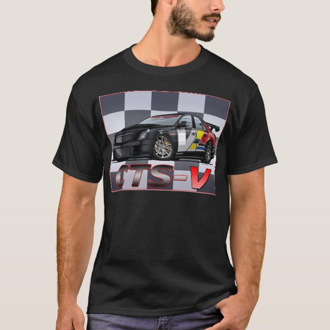 Cadillac CTS_V T-Shirt (Vorderseite)