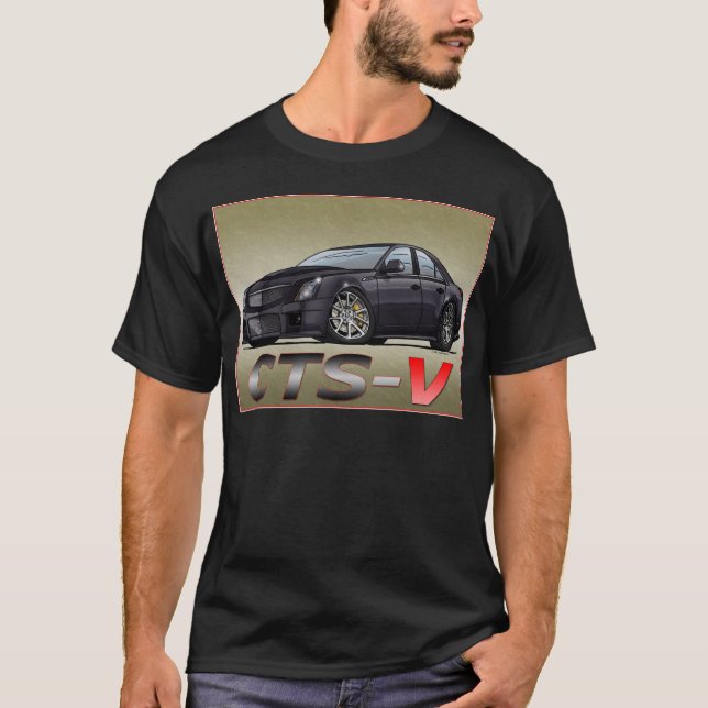 Cadillac CTS_V T-Shirt (Vorderseite)