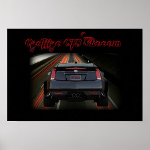 Cadillac CTS VR - Kiss This! Poster