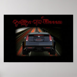 Cadillac CTS VR - Kiss This! Poster