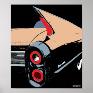 Cadillac-Flosse - 1962 Poster