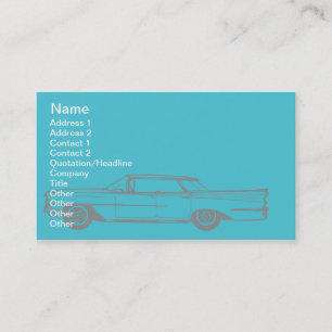 Cadillac - Geschäft Visitenkarte