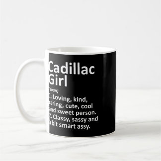 Cadillac Girl Mi Michigan Lustige Stadt Heimat Wur Kaffeetasse