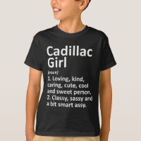 Cadillac Girl Mi Michigan Lustige Stadt Heimat Wur