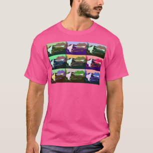 Cadillac im Warholstil T-Shirt