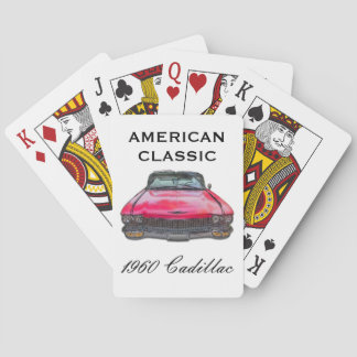 Cadillac-Kabriolett 1960 Spielkarten