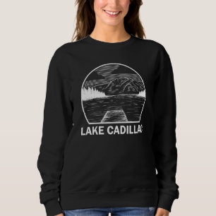 Cadillac Michigan Camping im Hochgebirge Sweatshirt