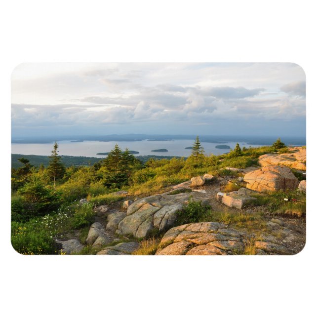 Cadillac Mountain Acadia Nationalpark Magnet (Horizontal)