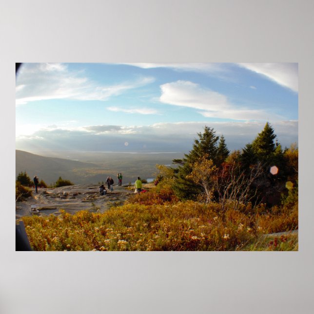Cadillac Mountain Acadia Nationalpark Poster (Vorne)