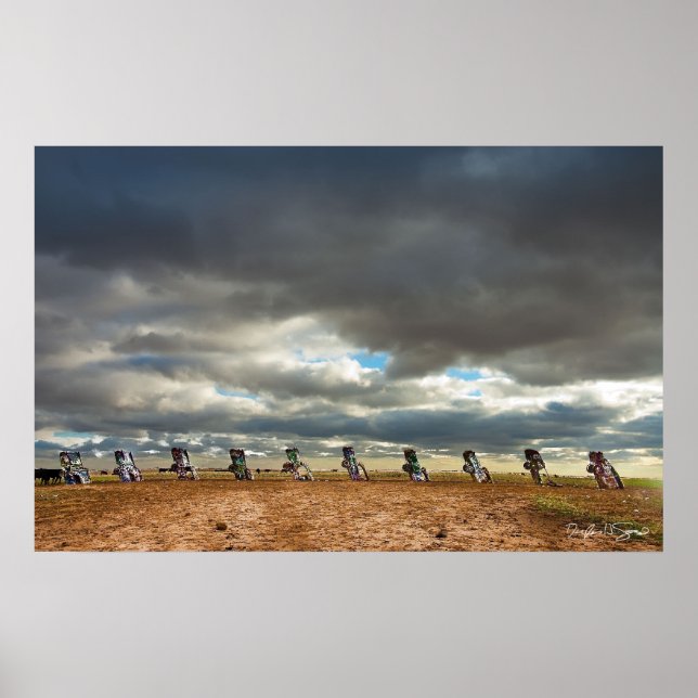 Cadillac Ranch I Poster (Vorne)