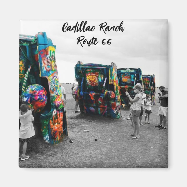 Cadillac Ranch Magnet (Vorne)