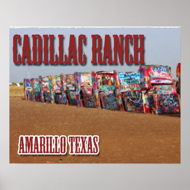 Cadillac Ranch Poster (Vorne)