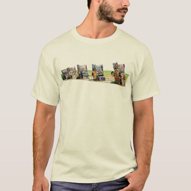 Cadillac-Ranch-Shirt T-Shirt (Vorderseite)
