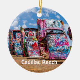 Cadillac Ranch, Texas, 2-seitige Ornamente