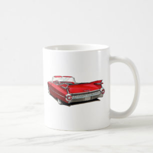 Cadillac-Rot-Auto 1959 Kaffeetasse