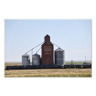 Cadillac SK Grain Elevator Fotodruck
