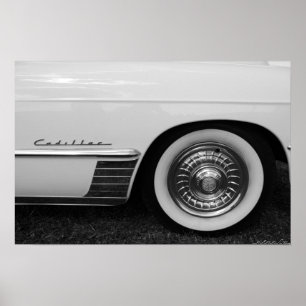 Cadillac Wheel Poster