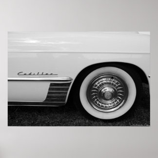 Cadillac Wheel Poster