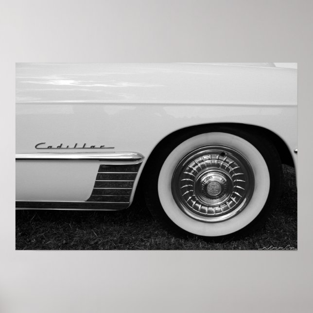 Cadillac Wheel Poster (Vorne)