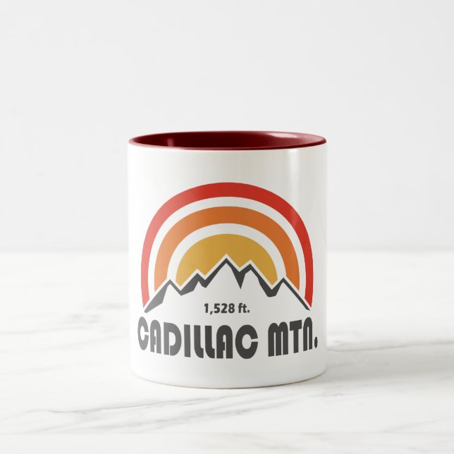 Cadillac Zweifarbige Tasse (Mittel)