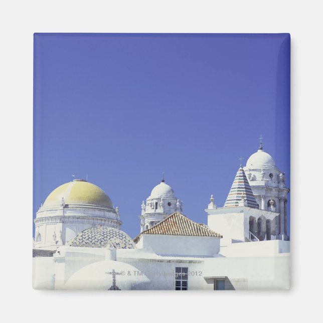 Cadiz Cathedral in Cadiz, Spanien Magnet (Vorne)