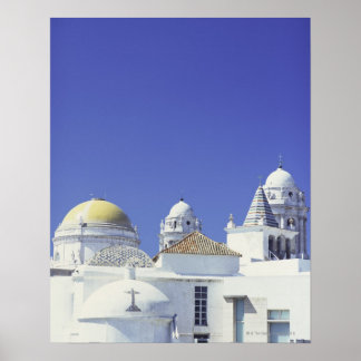 Cadiz Cathedral in Cadiz, Spanien Poster