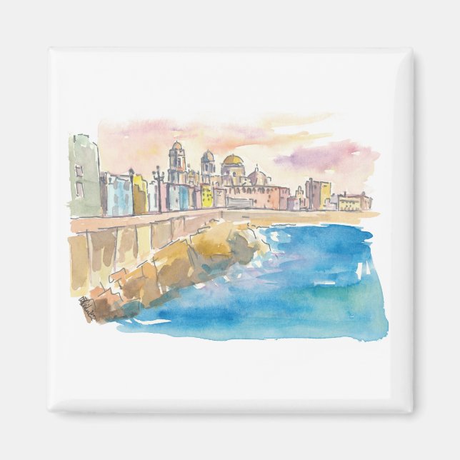 Cadiz Costa De La Luz Magnet (Vorne)