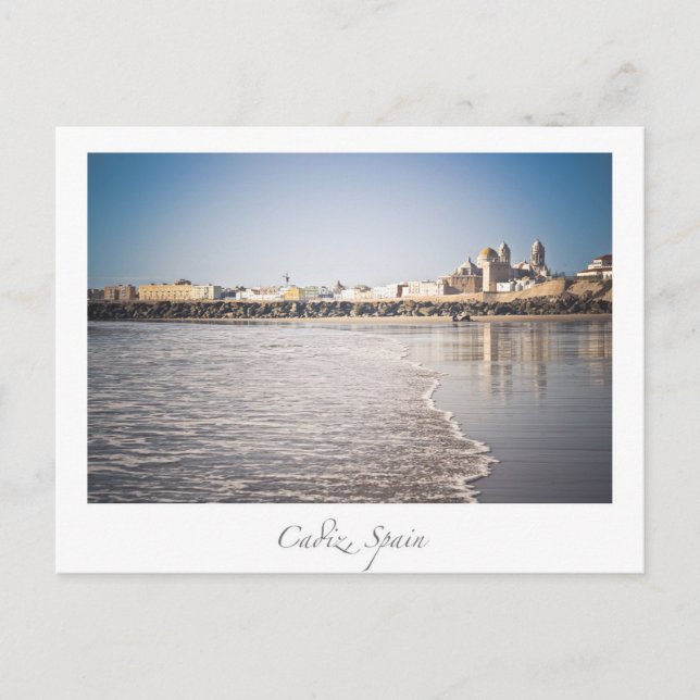 cadiz spain postkarte (Vorderseite)