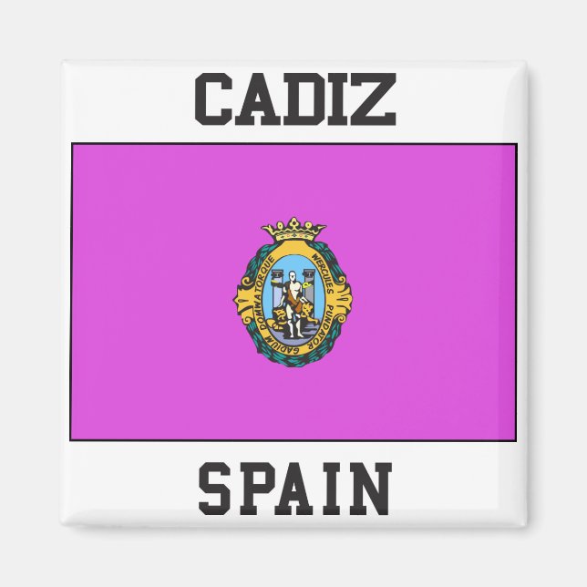Cadiz Spanien Magnet (Vorne)