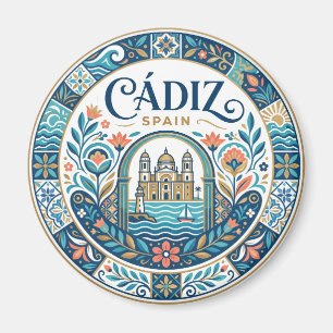 Cádiz Spanien Magnet