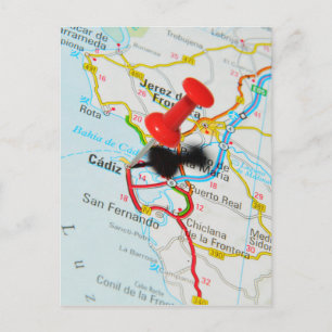 Cadiz, Spanien Postkarte