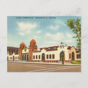 Cadle Tabernacle, Indianapolis, Indiana Postkarte