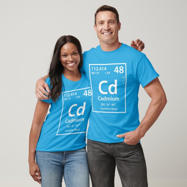 Cadmium-Element (weiß) T-Shirt (Unisex)