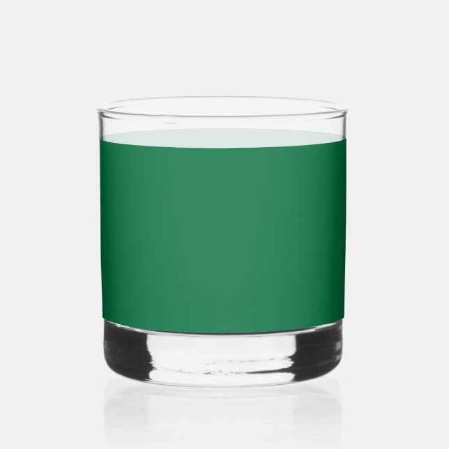Cadmium green (solid color)  whiskyglas (Vorderseite)