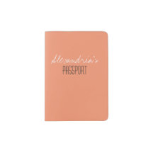 Cadmium Orange Melon Trendy Solid Color Custom