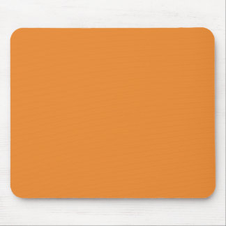 Cadmium orange (solid color) mousepad