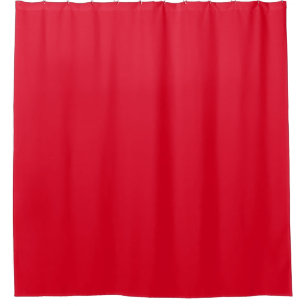 Cadmium Red Solid Color Duschvorhang