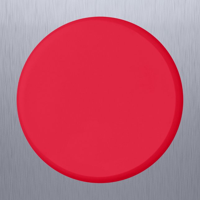 Cadmium Red Solid Color Magnet (Von Creator hochgeladen)