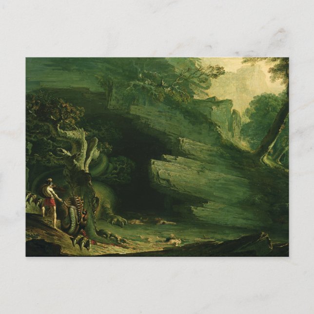 Cadmus und der Drache Postkarte (Vorderseite)
