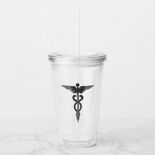 Caduceus Acryltrinkbecher