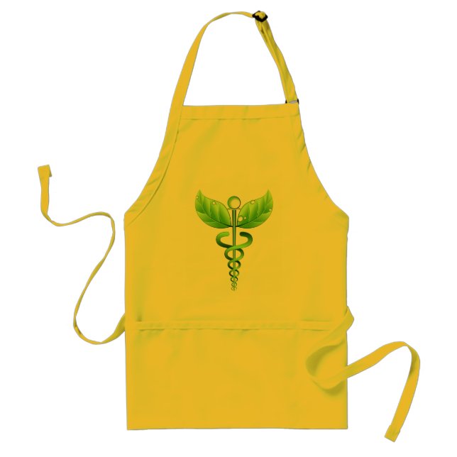 Caduceus: Alternative Medicine Apron Schürze (Vorne)